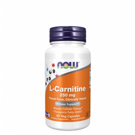 L-karnitiini, 250 mg - 60 vegaanikapselia