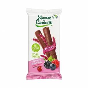 Gluteenivaba glasuuritud amarandibatoon metsamarjade maitsega, 20 g