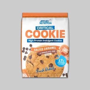 Critical Cookie proteīna cepums ar sāļo karameli un šokolādes gabaliņiem, 73 g