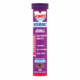Endurance Hydration elektrolitai, Vimto skonio, 20 putojančių tablečių