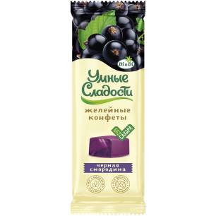 Smart Sweets Jelly Candies, Blackcurrant Flavour, 90 g