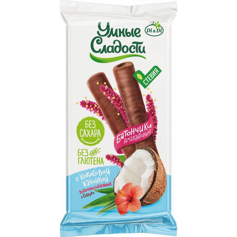 Burnočių batonėlis be glitimo glazūroje, kokosų, 20 g Burnočių batonėlis be glitimo glazūroje, kokosų, 20 g