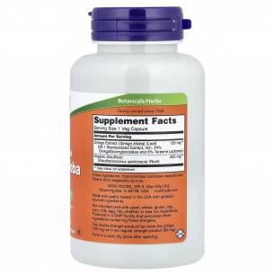 Ginkgo Biloba Double Strength, 120 mg - 100 vegankapslit