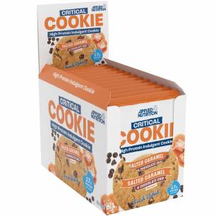 Critical Cookie -proteiinikeksi, suolakaramelli ja suklaapalat, 73 g