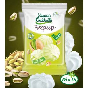 “Gudrie saldumi” zefīrs ar pistāciju garšu, 150 g