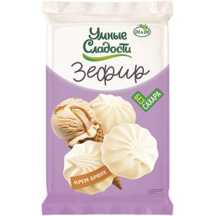 ”Älykkäät makeiset” vaahtokarkki crème brûlée -makuisena, 150 g