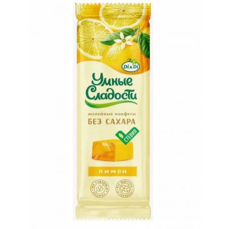 Smart Sweets Jelly Candies, Lemon Flavour, 90 g