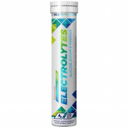 ELECTROLYTES, peach - 20 tablets