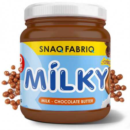 „SNAQ Fabriq“ šokolado pieno su traškiais rutuliais, 250 g