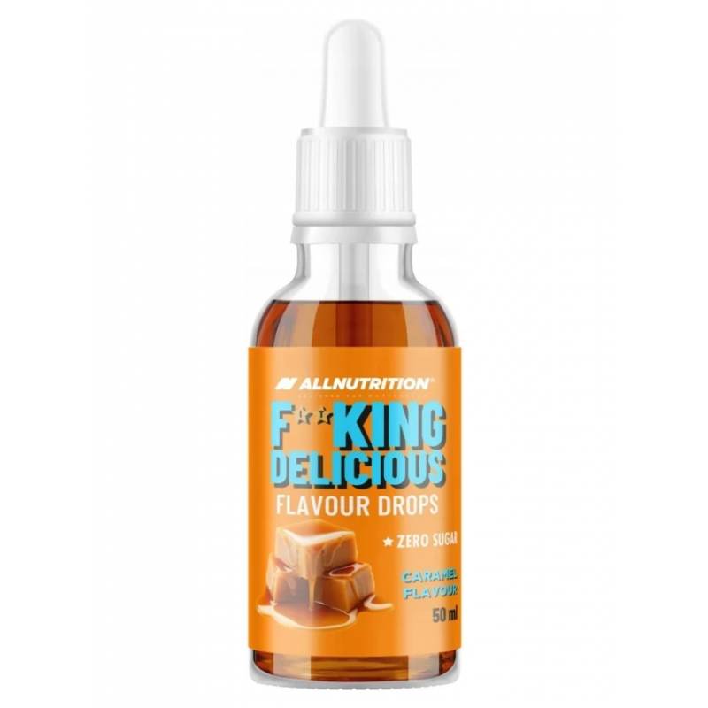 Fitking Delicious FLAVOUR DROPS, caramel - 50 ml Fitking Delicious FLAVOUR DROPS, caramel - 50 ml