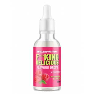 Fitking Delicious FLAVOUR DROPS, raspberry - 50 ml