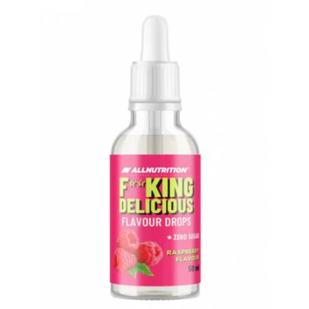 Fitking Delicious FLAVOUR DROPS, raspberry - 50 ml