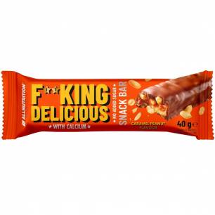 Patukka Fitking Delicious Snack Bar, karamellin ja maapähkinän makuinen, 40 g