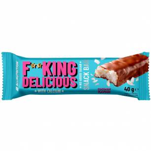 Batoniņš Fitking Delicious Snack Bar, kokosriekstu garša, 40 g