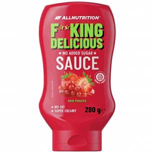 Kastike Fitking Delicious Sauce, punaisten marjojen makuinen, 280 g