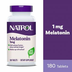 Melatonin, 1mg - 180 tablets