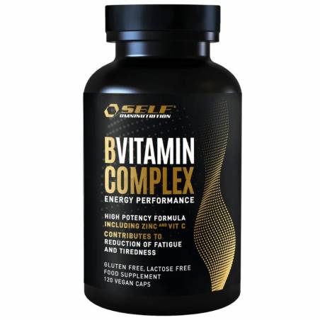 B-vitamiinide kompleks + C-vitamiin + tsink, 120 kapslit