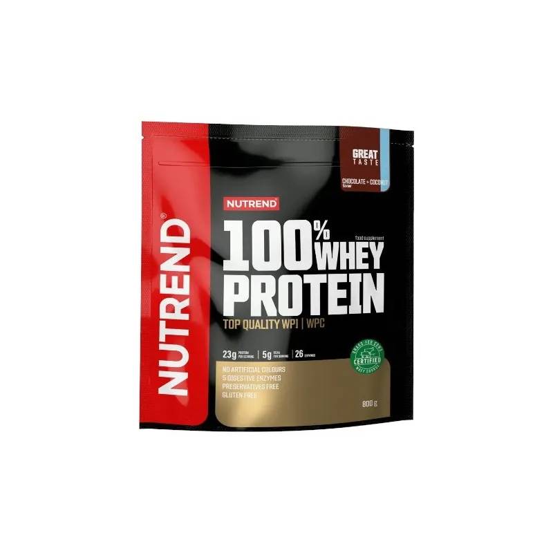 100% WHEY PROTEIN, chocolate+coconut - 800 g 100% WHEY PROTEIN, chocolate+coconut - 800 g