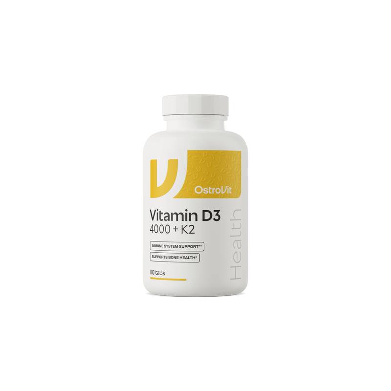 D3-vitamiini 4000 + K2, 110 tablettia D3-vitamiini 4000 + K2, 110 tablettia