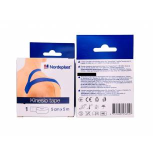 Kinesiology Tape, 5 cm x 5 m, Blue