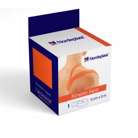 Kinesiology Tape, 5 cm x 5 m, Orange