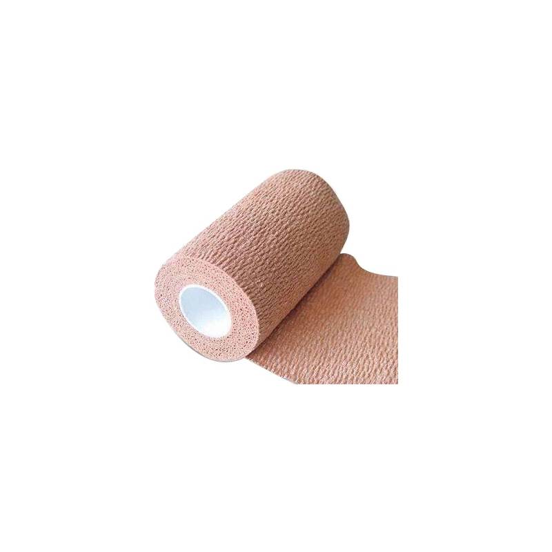 NorDic Cohesive isekleepuv side, 10 cm x 4,5 m - beež