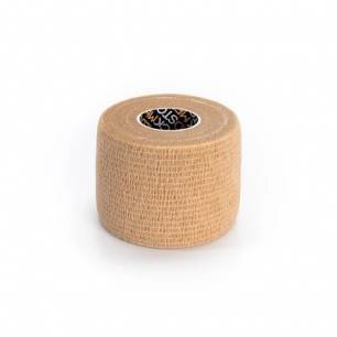 NorDic Cohesive pašlīpošā saite, 5 cm x 4,5 m - bēša
