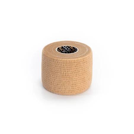 NorDic Cohesive savaime prilimpantis tvarstis, 5 cm x 4,5 m - smėlio spalvos