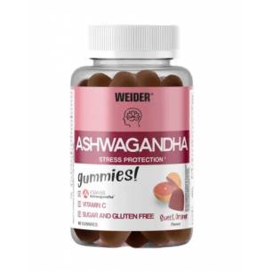 Ashwagandha närimispastillid, magusa apelsini maitsega - 40 pastilli
