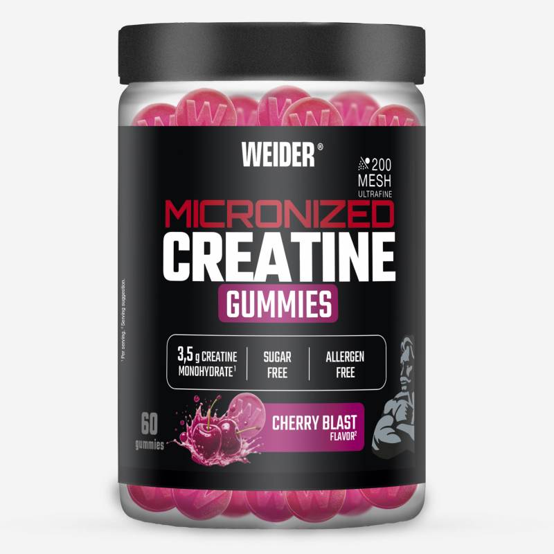 Micronized Creatine Gummies, Cherry Blast - 60 gummies Micronized Creatine Gummies, Cherry Blast - 60 gummies