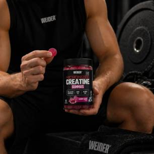 Micronized Creatine Gummies, Cherry Blast  - 60 gummies