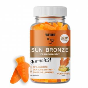 Sun Bronze, манго-персик - 40 жевательных пастилок