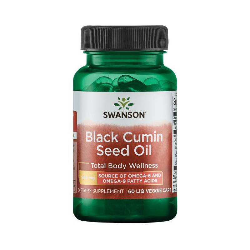 Black Cumin Seed Oil, 500mg - 60 liquid vcaps