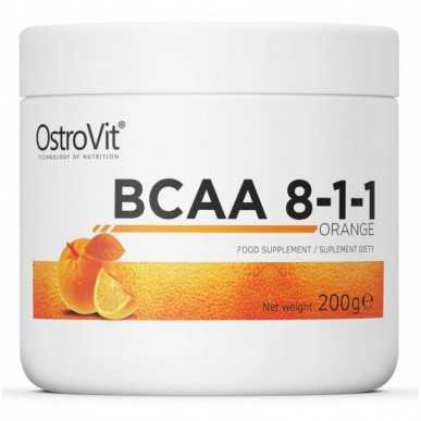 Ostrovit BCAA 8-1-1 apelsīnu aromāts-200 g – madala kalorsusega toode firmalt Ostrovit, osta SportFit-ist