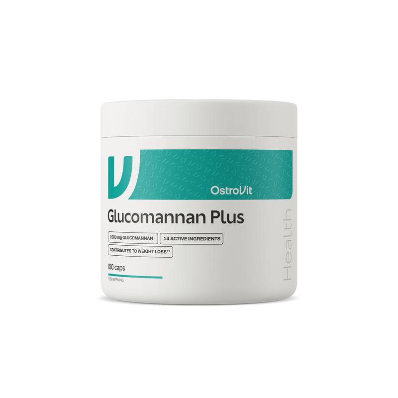 Glükomannaan Plus - 180 kapslit
