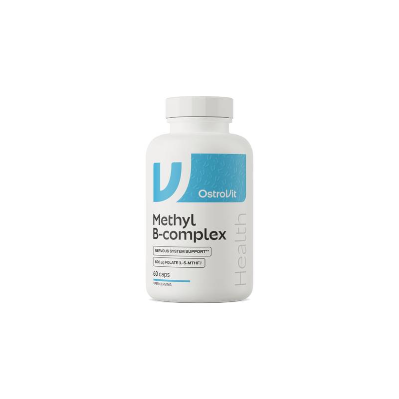 Metüleeritud B-vitamiinide kompleks - 60 kapslit