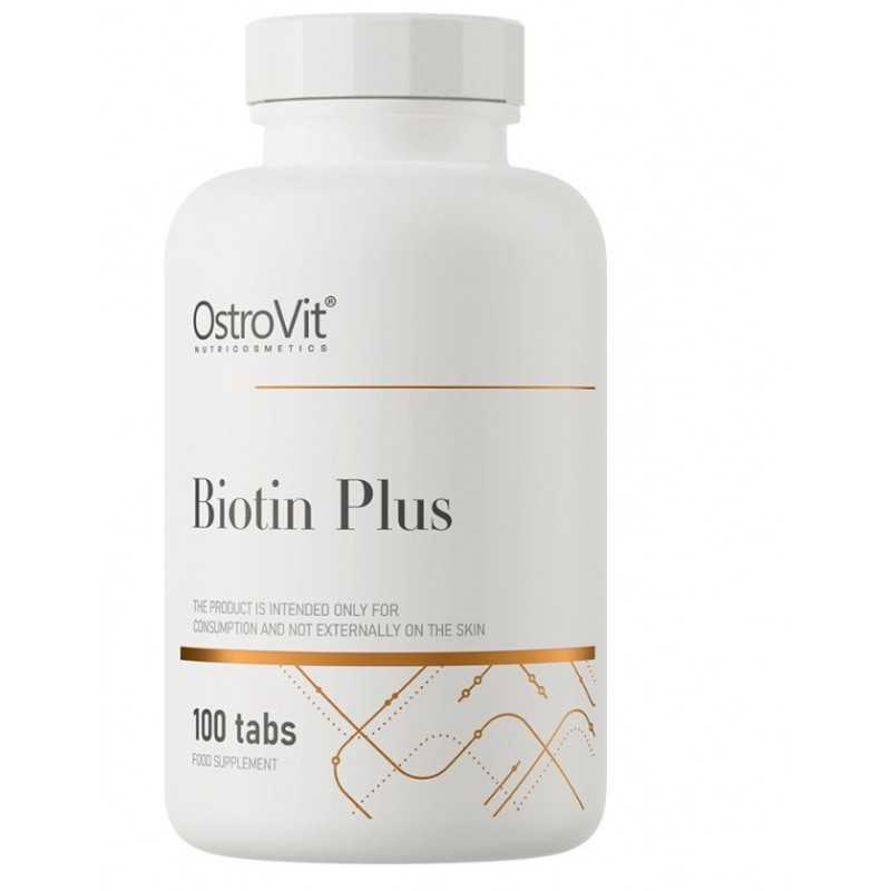„Ostrovit Biotin Plus“ - 100 planšetinių kompiuterių