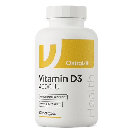 D3-vitamiini 4000 IU - 120 pehmeää kapselia