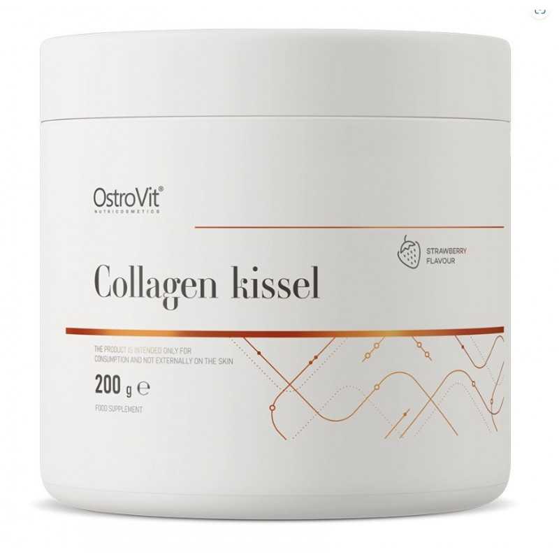 Ostrovit kolagēns Kisels, zemenes - 200 g Ostrovit kolagēns Kisels, zemenes - 200 g