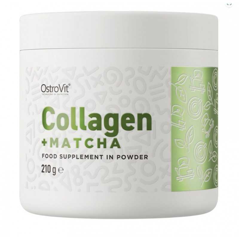 Ostrovit kolagēns + matcha - 210 g Ostrovit kolagēns + matcha - 210 g