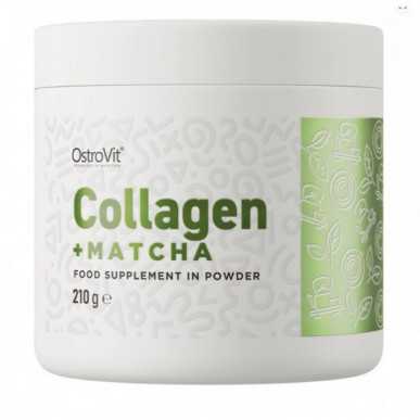Ostrovit kolagēns + matcha - 210 g – madala kalorsusega toode firmalt Ostrovit, osta SportFit-ist