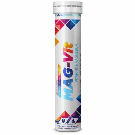 Magnijs + vitamīni (Mag-Vit), citrons - 20 putojošās tabletes