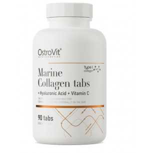 Ostrovit jūras kolagēns + hialuronskābe + C vitamīns - 90 tabletes