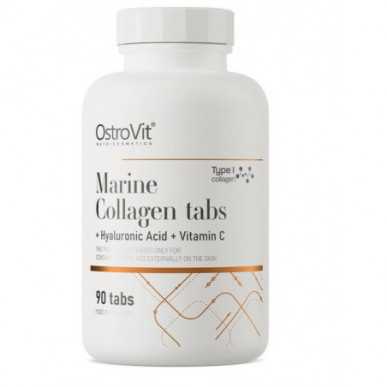 „Ostrovit Marine Collagen“ + Hialurono rūgštis + vitaminas C - 90 tablečių – madala kalorsusega toode firmalt Ostrovit, osta SportFit-ist