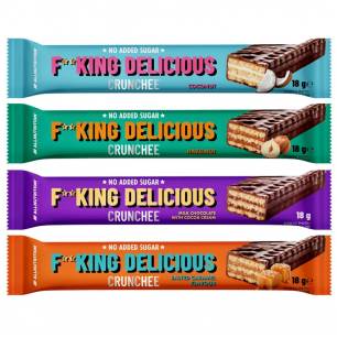 FITKING DELICIOUS CRUNCHEE, kookos - 18 g