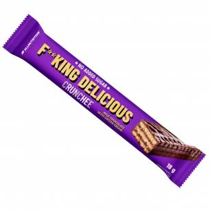 Fitking Delicious Crunchee, maitosuklaa kaakaokreemillä - 18 g