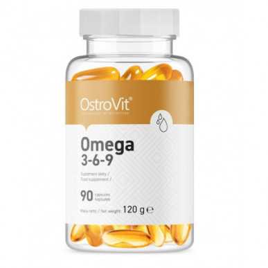 Ostrovit omega 3-6-9-90 kapselit – madala kalorsusega toode firmalt Ostrovit, osta SportFit-ist