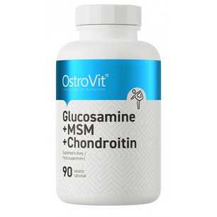 Ostrovit gliukozuminas + MSM + chondroitinas - 90 tablečių