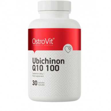 „Ostrovit Coenzyme CoQ10“ (ubikinonas -10) 100 mg - 30 kapsulių – madala kalorsusega toode firmalt Ostrovit, osta SportFit-ist