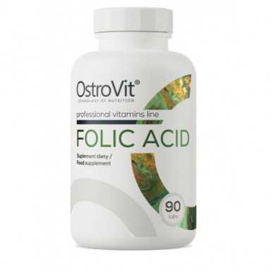 Ostrovit -foolihappo - 90 tablettia – madala kalorsusega toode firmalt Ostrovit, osta SportFit-ist